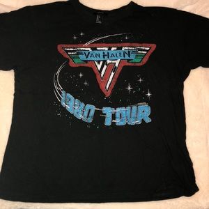 Forever 21 band tee size( L)